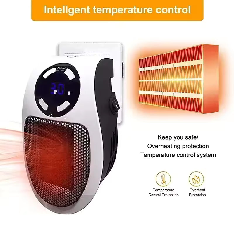 Portable Heater Electric Heater Convenient Room Heater Heating Warm Air Blower