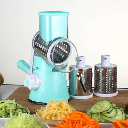 Multifunctional Round Mandoline Potato Slicer Vegetable Cutter Slicer Cheese Kitchen Gadgets